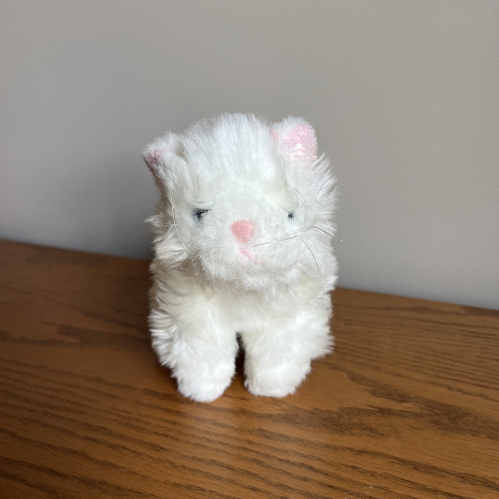 Ganz Webkinz Lil' Kinz‎ Persian Cat HS110 White